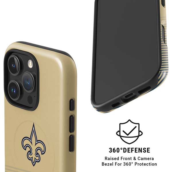 NFL New Orleans Saints Breakaway iPhone 16 Pro Max Magsafe Impact Case
