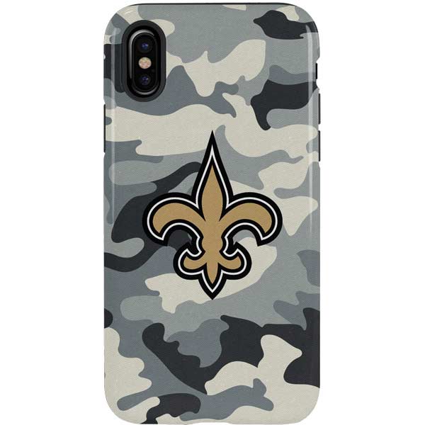 NFL New Orleans Saints Camo iPhone XS Pro Case