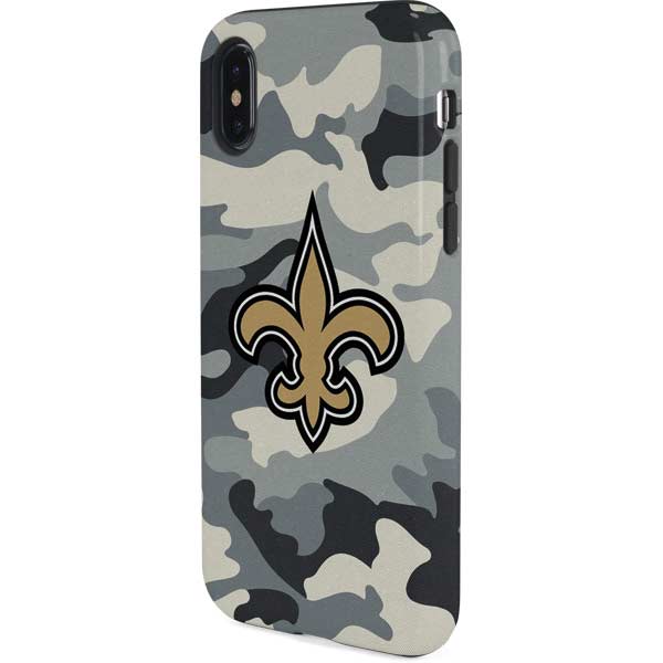 NFL New Orleans Saints Camo iPhone XS Pro Case
