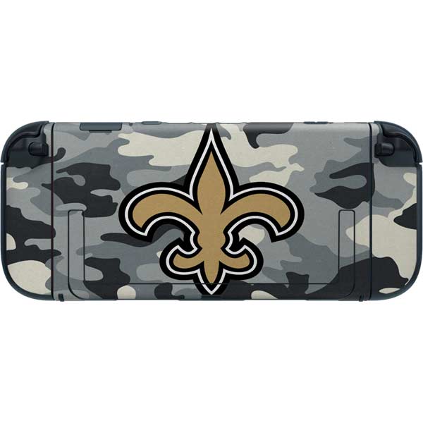 NFL New Orleans Saints Camo Nintendo Switch 2 (2025) with Joy-Con Skin