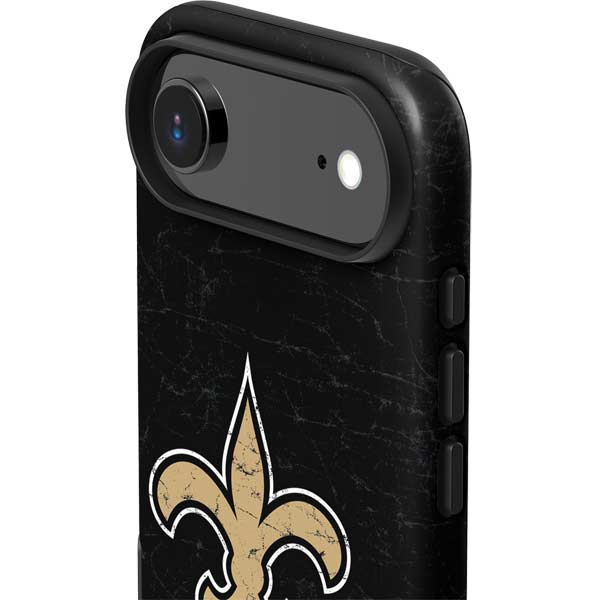 NFL New Orleans Saints Distressed iPhone 17 Air Impact Case