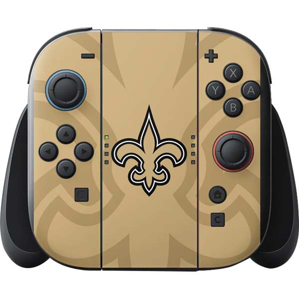 NFL New Orleans Saints Double Vision Nintendo Switch 2 (2025) with Joy-Con Skin