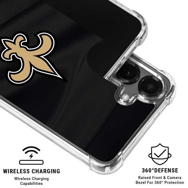 NFL New Orleans Saints Galaxy S26 Clear Case