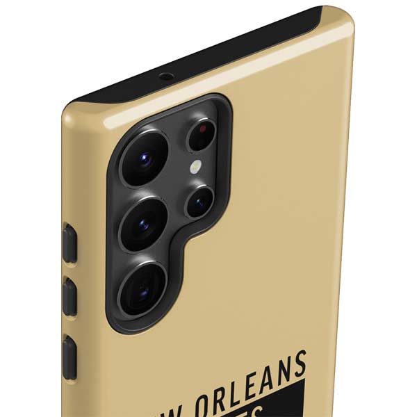 NFL New Orleans Saints Gold Performance Series Galaxy S23 Ultra Pro Case
