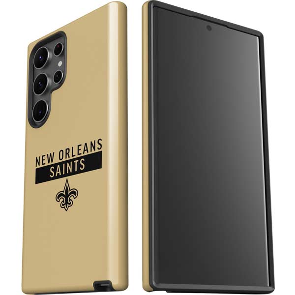 NFL New Orleans Saints Gold Performance Series Galaxy S23 Ultra Pro Case