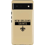 NFL New Orleans Saints Gold Performance Series Pixel Cases