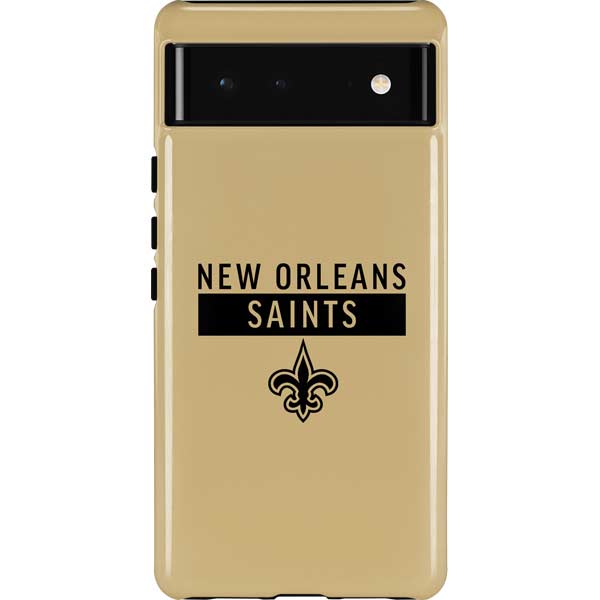 NFL New Orleans Saints Gold Performance Series Pixel Cases