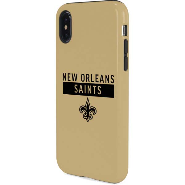 NFL New Orleans Saints Gold Performance Series iPhone XS Pro Case