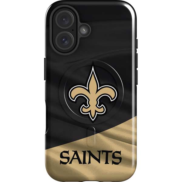 NFL New Orleans Saints iPhone 16 Magsafe Impact Case