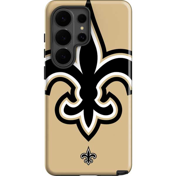 NFL New Orleans Saints Large Logo Galaxy S26 Ultra Impact Case
