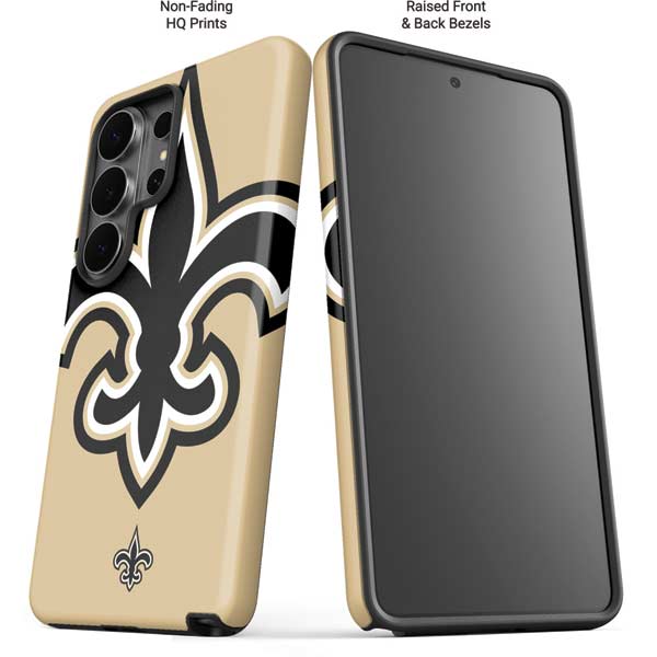 NFL New Orleans Saints Large Logo Galaxy S26 Ultra Impact Case