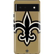 NFL New Orleans Saints Large Logo Pixel Cases