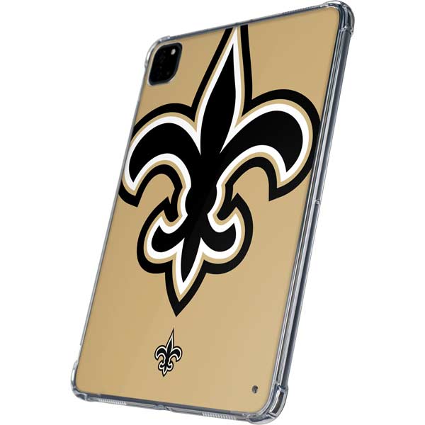 NFL New Orleans Saints Large Logo iPad Pro 11in (2024) Clear Case