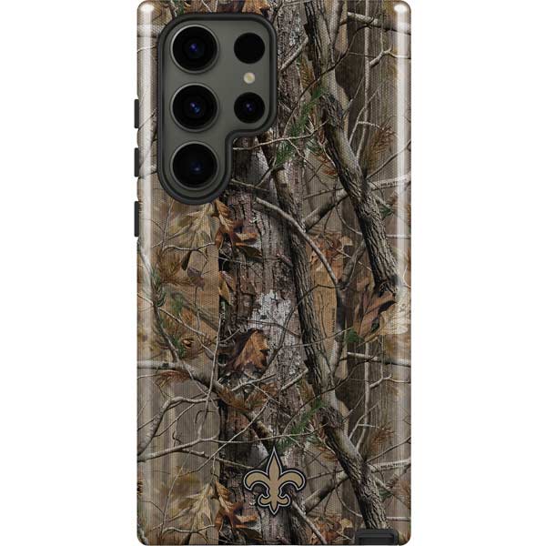 NFL New Orleans Saints Realtree AP Camo Galaxy S23 Ultra Pro Case