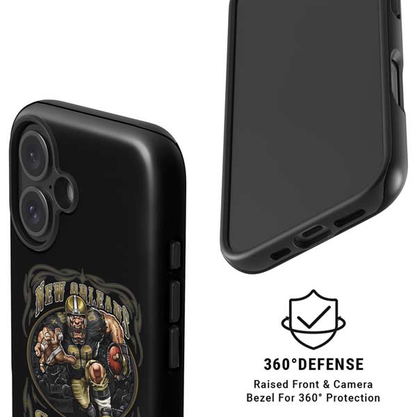 Liquid Blue NFL New Orleans Saints Running Back iPhone 16 Magsafe Impact Case