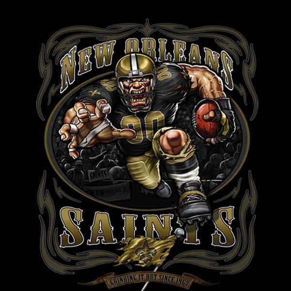 Liquid Blue NFL New Orleans Saints Running Back iPhone XS Pro Case