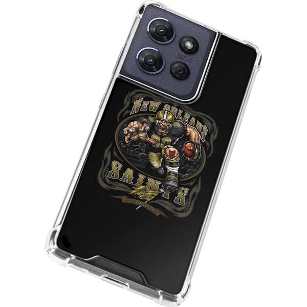 Liquid Blue NFL New Orleans Saints Running Back Moto G Play 5G (2025) Clear Case