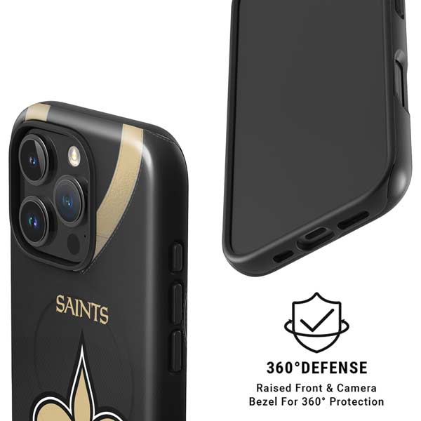 NFL New Orleans Saints Team Jersey iPhone 16 Pro Magsafe Impact Case