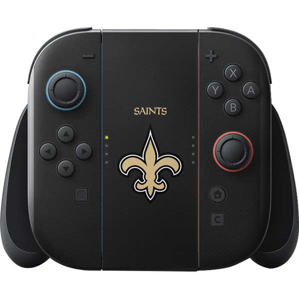NFL New Orleans Saints Team Jersey Nintendo Switch 2 (2025) with Joy-Con Skin