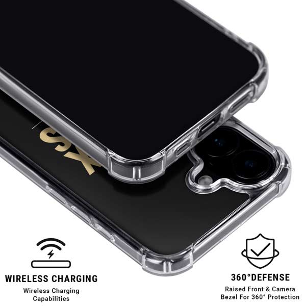 NFL New Orleans Saints Team Motto iPhone 17 Clear Case