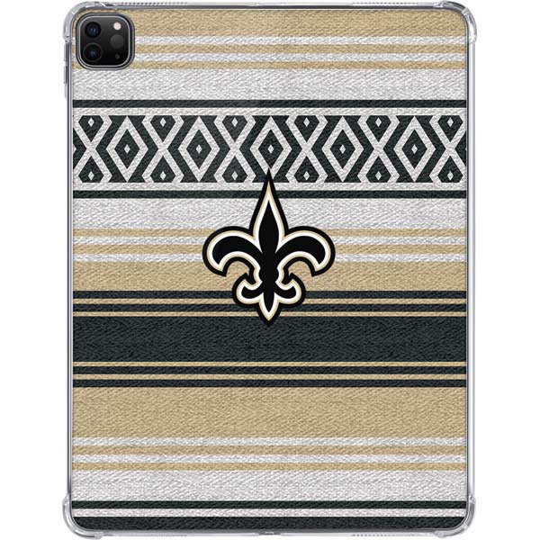 NFL New Orleans Saints Trailblazer iPad Pro 11in (2024) Clear Case