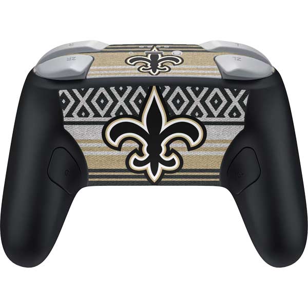 NFL New Orleans Saints Trailblazer Nintendo Switch 2 (2025) Pro Controller Skin