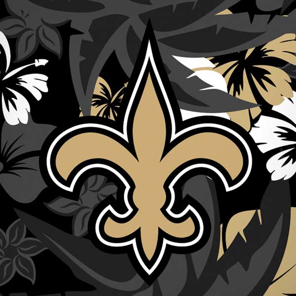 NFL New Orleans Saints Tropical Print iPhone XS Pro Case