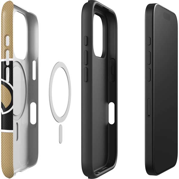NFL New Orleans Saints Zone Block iPhone 16 Pro Max Magsafe Impact Case