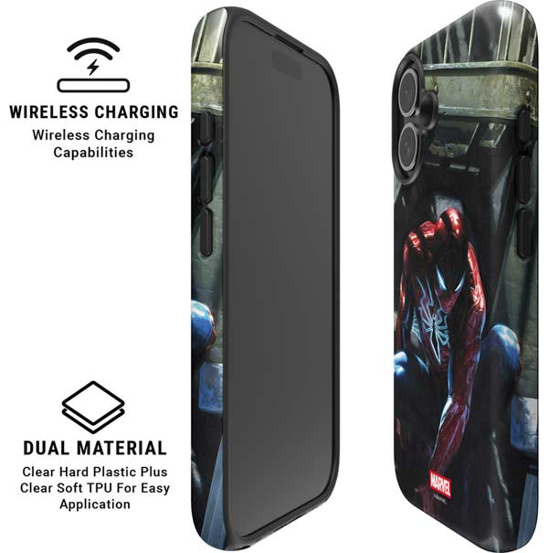Marvel Spiderman New Suit Spiderman iPhone 16 Plus Magsafe Impact Case