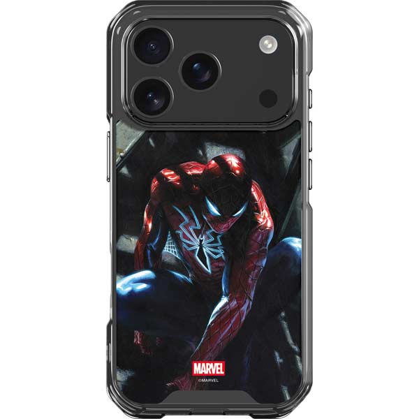Marvel Spiderman New Suit Spiderman iPhone 17 Pro Clear Case