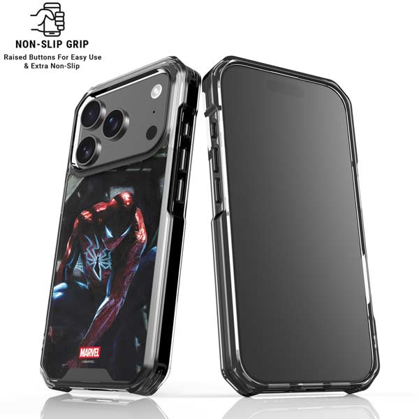 Marvel Spiderman New Suit Spiderman iPhone 17 Pro Clear Case