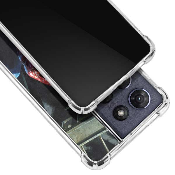 Marvel Spiderman New Suit Spiderman Moto G Power 5G (2025) Clear Case