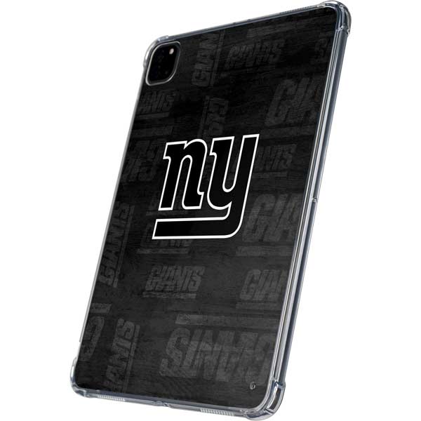 NFL New York Giants Black & White iPad Pro 11in (2024) Clear Case