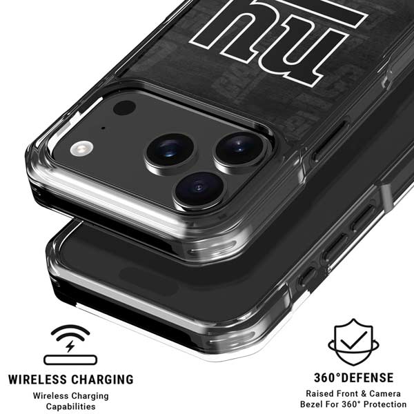 NFL New York Giants Black & White iPhone 17 Pro Max MagSafe Case