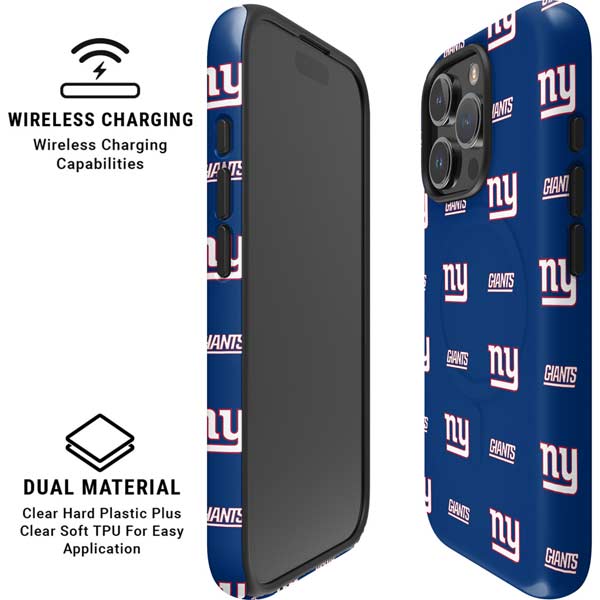 NFL New York Giants Blitz Series iPhone 16 Pro Max Magsafe Impact Case