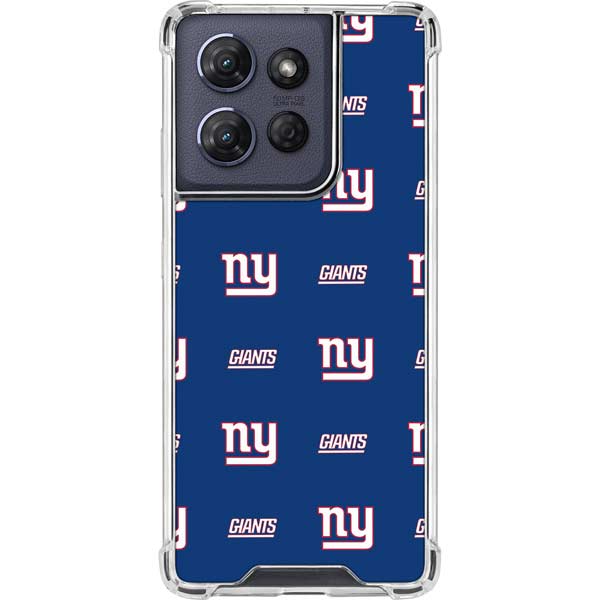 NFL New York Giants Blitz Series Moto G 5G (2025) Clear Case