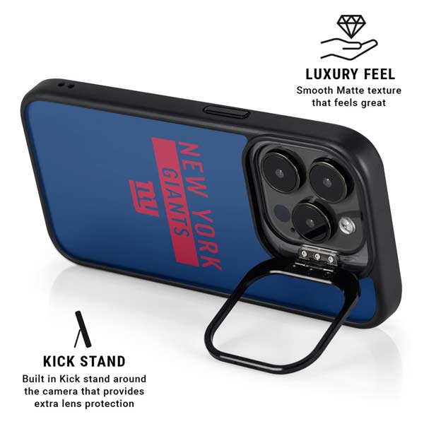 NFL New York Giants Blue Performance Series iPhone 14 Pro Kickstand Case