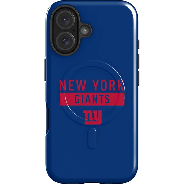 NFL New York Giants Blue Performance Series iPhone 16 Magsafe Impact Case