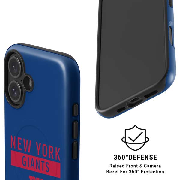 NFL New York Giants Blue Performance Series iPhone 16 Magsafe Impact Case