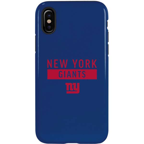 NFL New York Giants Blue Performance Series iPhone XS Pro Case