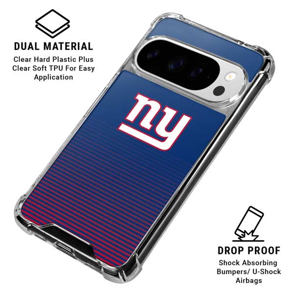NFL New York Giants Breakaway Google Pixel 10 Pro XL Clear Case