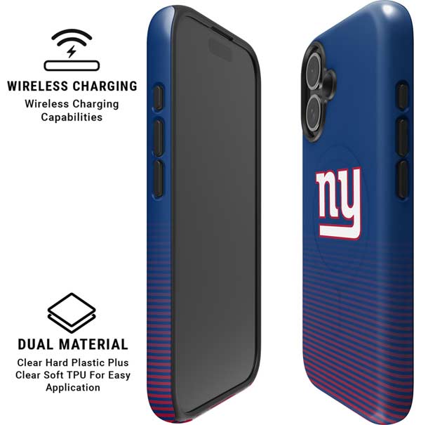 NFL New York Giants Breakaway iPhone 16 Magsafe Impact Case