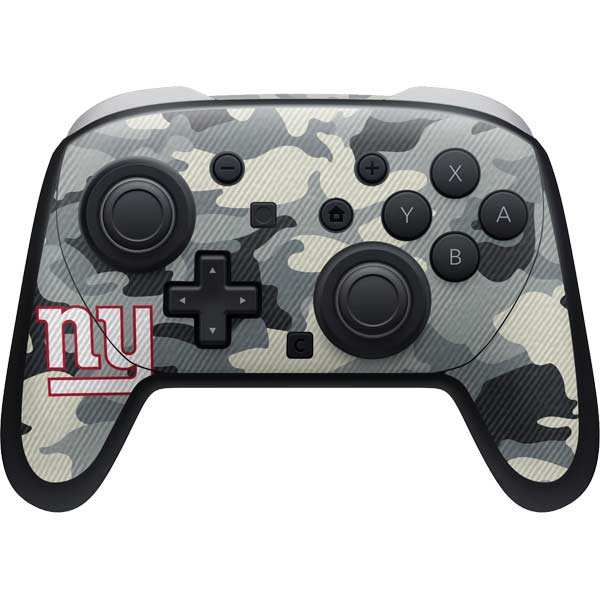 NFL New York Giants Camo Nintendo Switch 2 (2025) Pro Controller Skin ...