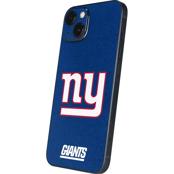 NFL New York Giants Distressed iPhone 15 Skin