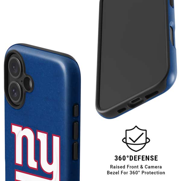 NFL New York Giants Distressed iPhone 17 Magsafe Impact Case