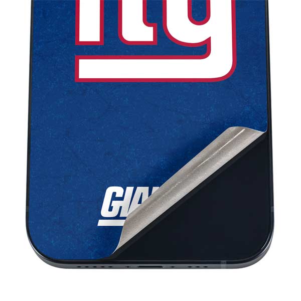 NFL New York Giants Distressed iPhone 17 Pro Max Skin