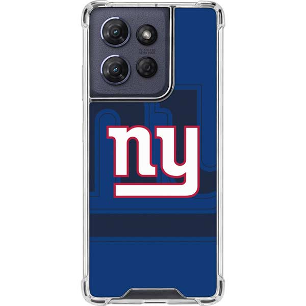 NFL New York Giants Double Vision Moto G Play 5G (2025) Clear Case