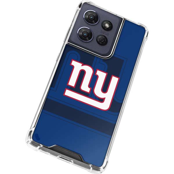 NFL New York Giants Double Vision Moto G Play 5G (2025) Clear Case