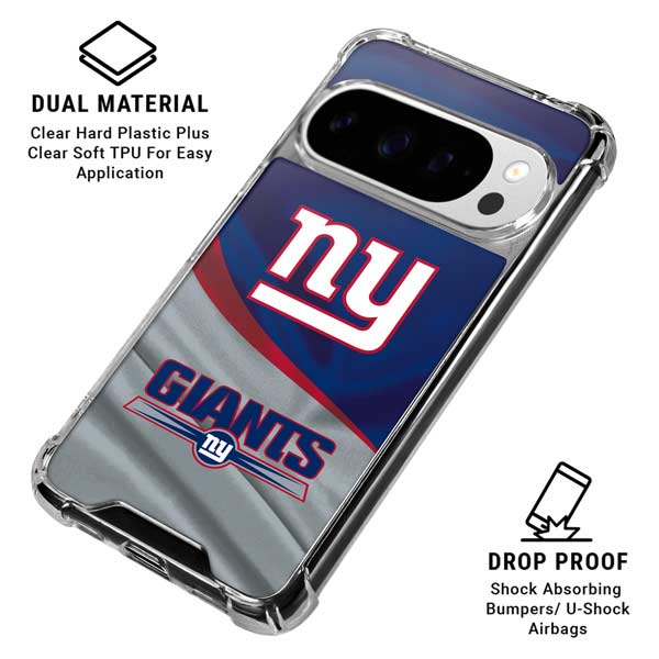 NFL New York Giants Google Pixel 10 Pro Clear Case