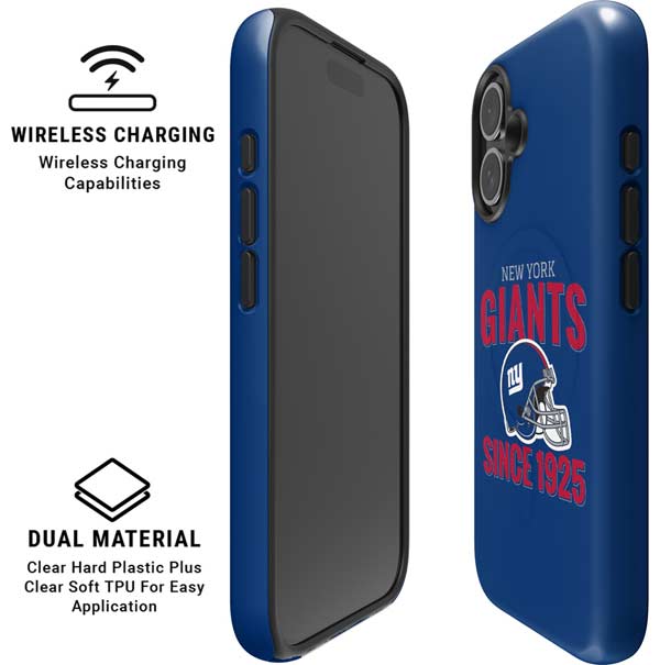 NFL New York Giants Helmet iPhone 16 Magsafe Impact Case